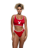 Playboy Bunny Print Two-Piece Lounge Set
