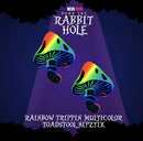 Rainbow Blacklight-Reactive Toadstool Nipple Pasties - view 2
