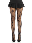 Star Pattern Fishnet Tights - view 4