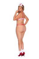 Nurse Fantasy Cut-Out Teddy with Headpiece