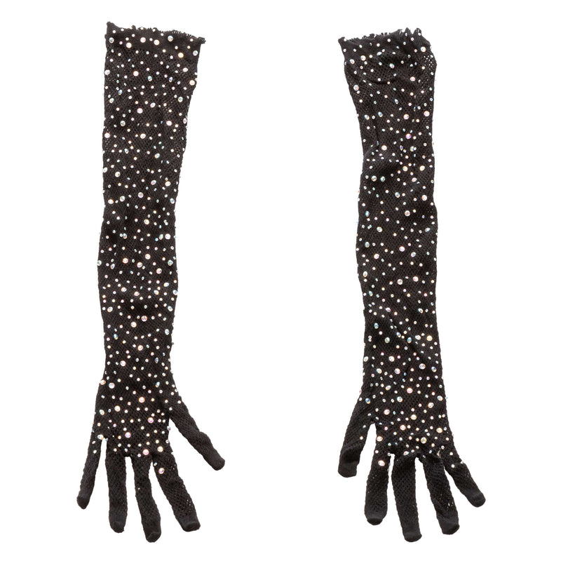 Radiance Full Length Gloves in Black