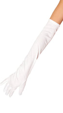 Stretch Satin Gloves