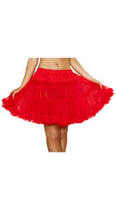 Fluffy Petticoat Thigh Length