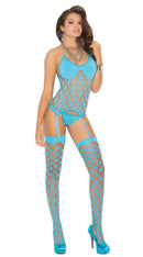 Three Piece Diamond Net Camisette