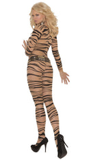 Zebra Print Bodystocking