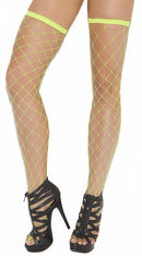 Diamond Net Thigh High
