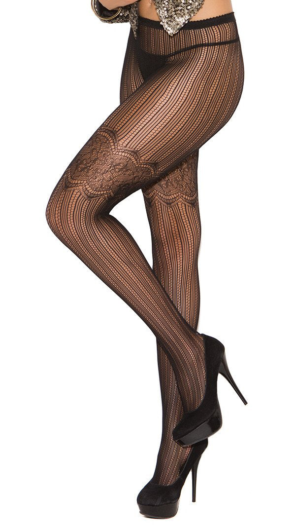 Vertical Stripe Pantyhose