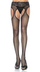 Sheer Garter Pantyhose