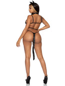 Two Piece Sex Kitten Strappy Lace Teddy