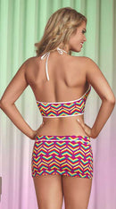 Exposed Pride Halter & Skirt Set