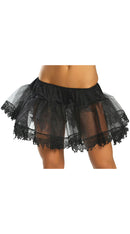 Petticoat with Tear Drop Trim