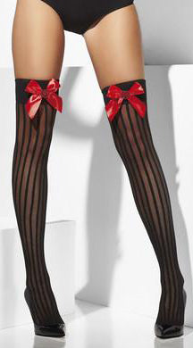 Stockings with Bow and Heart