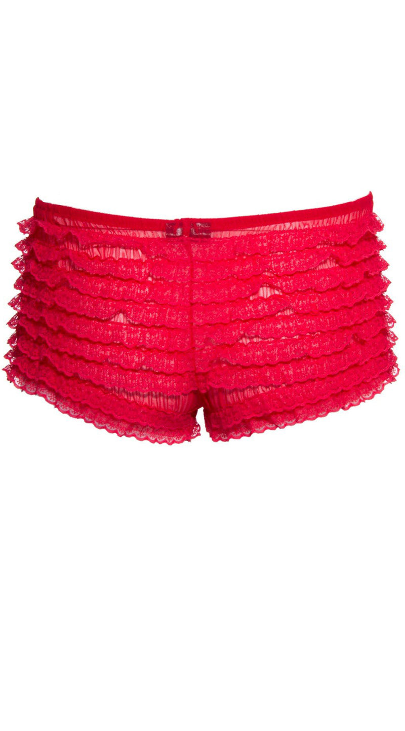 Lace Ruffle Shorts