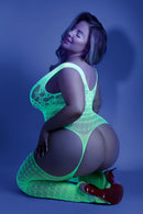 Supersonic Mosaic Bodystocking Curvy Size