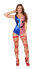Happy Fourth of July Flag Romper