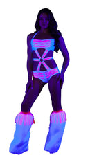 Monokini with O-Ring & Vinyl Details