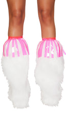Pair of Vinyl Fringe Leg Wrap
