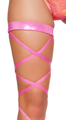 Shimmer Leg Strap with Attached Garter
