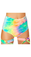 Velvet High Waisted Shorts