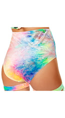 Velvet High Waisted Shorts