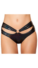 Cutout Shorts with Ring Detail