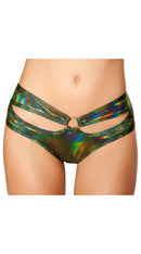 Cutout Shorts with Ring Detail