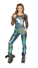 One Piece Overal with Pocket and Buckle Detail