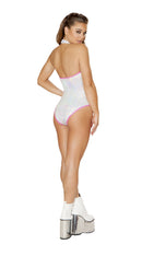 One Piece Two-Tone Shimmer & Sequin Romper