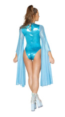 One Piece Flared Sleeve Romper