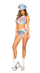 Tear Drop Sequin Hat