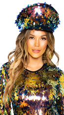 Tear Drop Sequin Hat