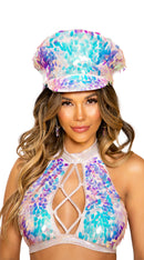 Tear Drop Sequin Hat