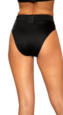 High Rise High-Waisted Shorts with Belt Detail