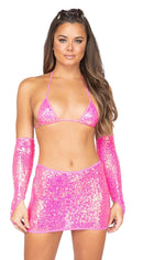 One Piece Sequin Skirt