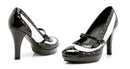 4 Inch Heel Pointy Toe Pump Flapper Model - ElegantStripper