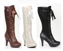 4 Inch Heel Boots Mary Model - ElegantStripper