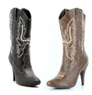 4 Inch Heel Ankle Cowgirl Boot - ElegantStripper