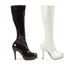 4 Inch Heel Knee High Gogo Boot with Zipper - ElegantStripper