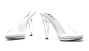4.5 Inch Heel Clear Mule - ElegantStripper