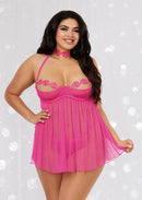 Babydoll Choker & G-String