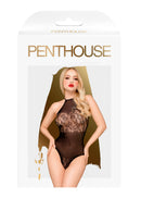 Blooming Era Lace Bodysuit with High Neck