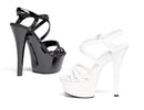 6 Inch Heel Strappy Sandal Dreamer Model - ElegantStripper