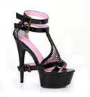 6 Inch Heel Double Ankle Strap Heel - ElegantStripper