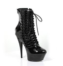 6 Inch Heel Ankle Boots with Inner Zipper - ElegantStripper