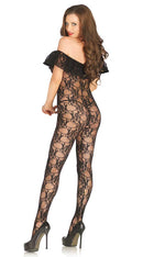 Floral Lace Bodystocking