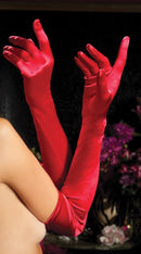 Satin Opera Gloves