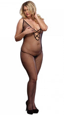 Seamless Fishnet Bodystocking