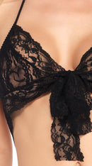 Lace Wrap Around Teddy