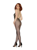 Bodystocking Seamless Open Crotch