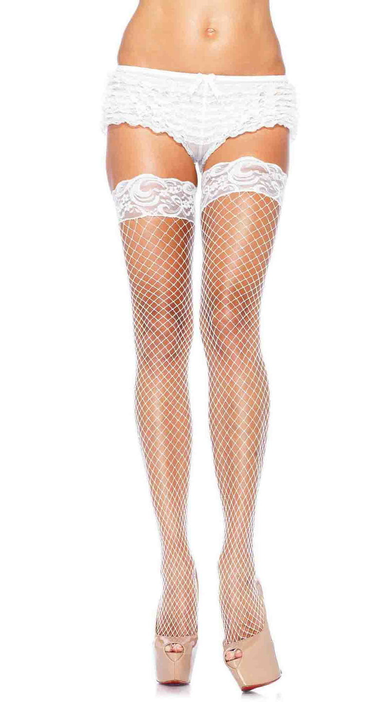 Industrial Net Stay Up Thigh Highs
